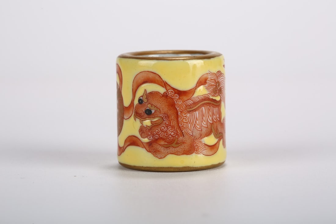 Qianlong mark Huangdiji Hongzhuan finger: 3.2*3.2