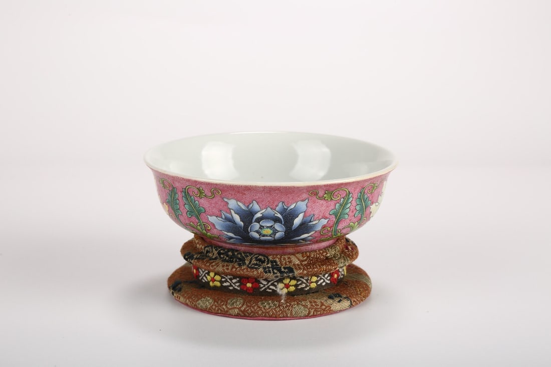 Kangxi mark enamel bowl: 11.5*4