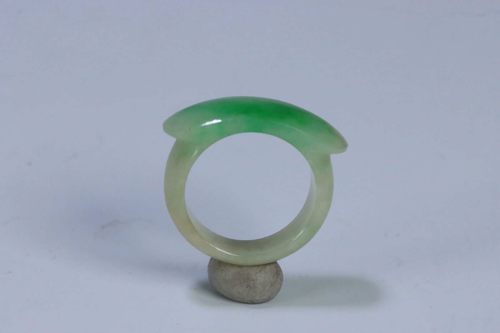 Qing Dynasty Jadeite Ring (1 of 3)