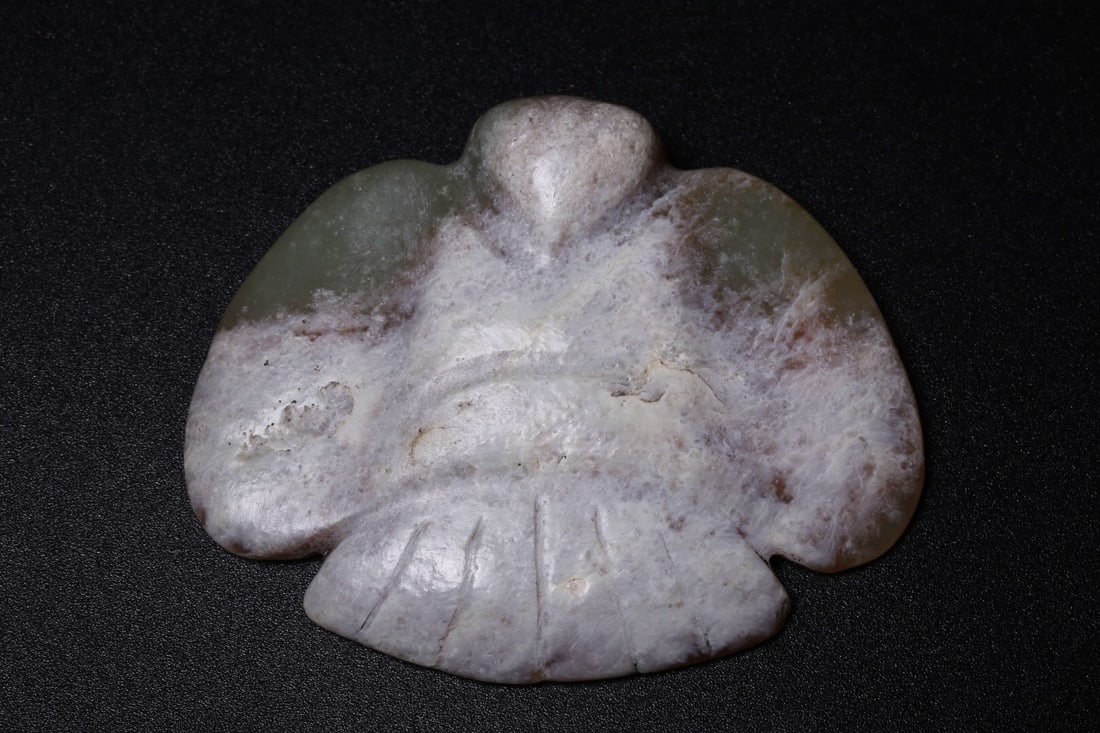 The Jade Owl: 6.7*5.5*1.4/55g