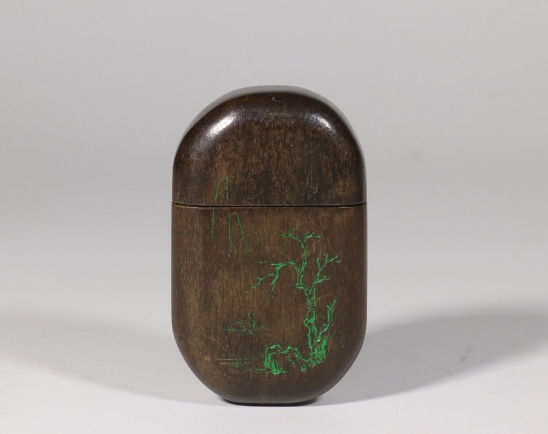 Since 1912 Kewen Mark Agarwood Incense Box: 7.1*4.3*2.2/47g