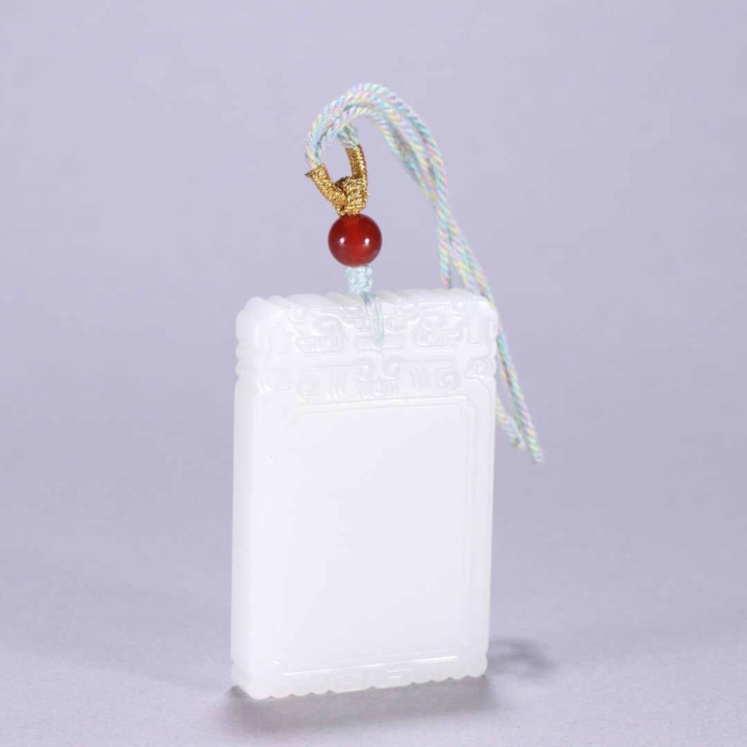 Hetian Jade Brand in the Qing Dynasty: 6*4/69.2g