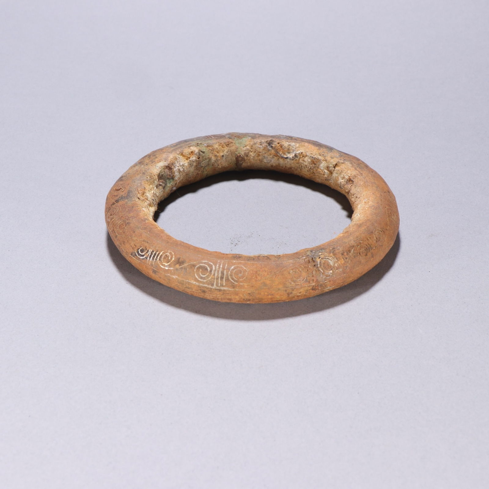 Bronze with Silver Wire Ring (1 of 2)