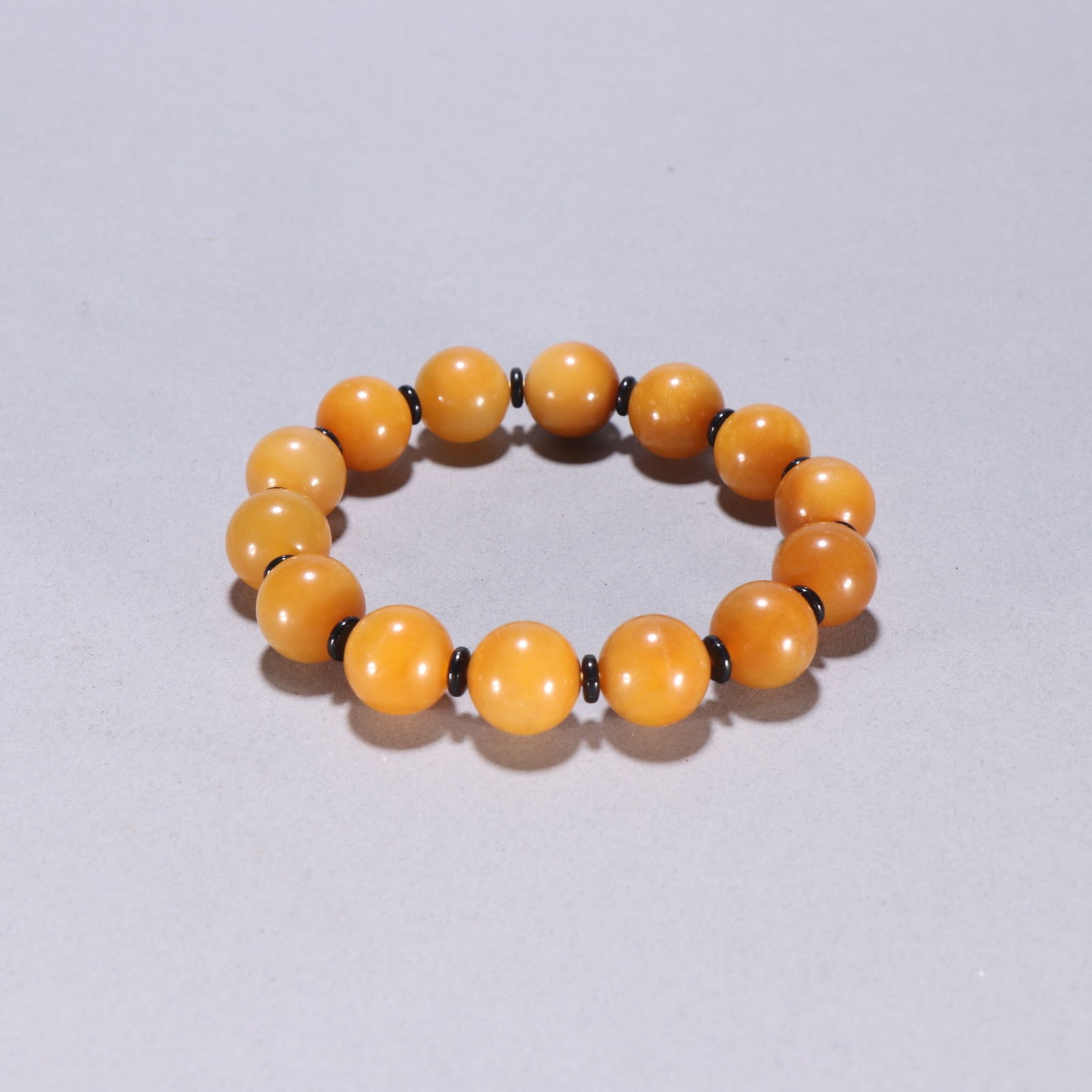 Qing Dynasty Tianhuang Stone Bead Bracelet (1 of 1)