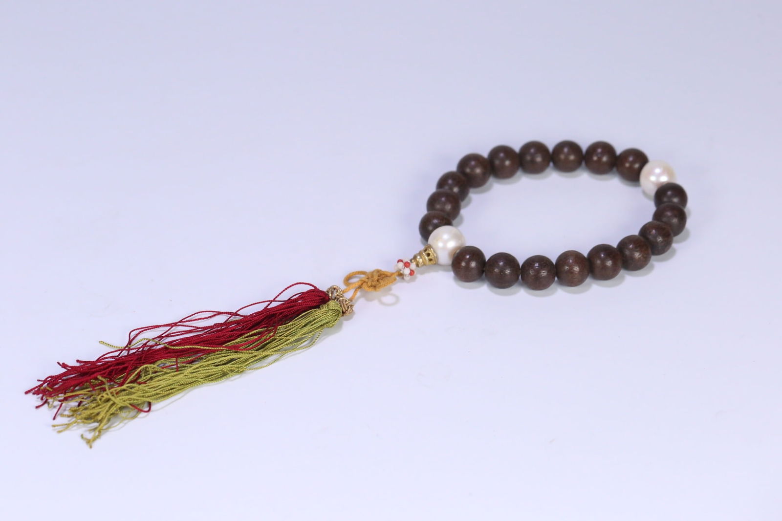 Agarwood Eighteen-Bead Handheld Piece: 1.2/24.7g