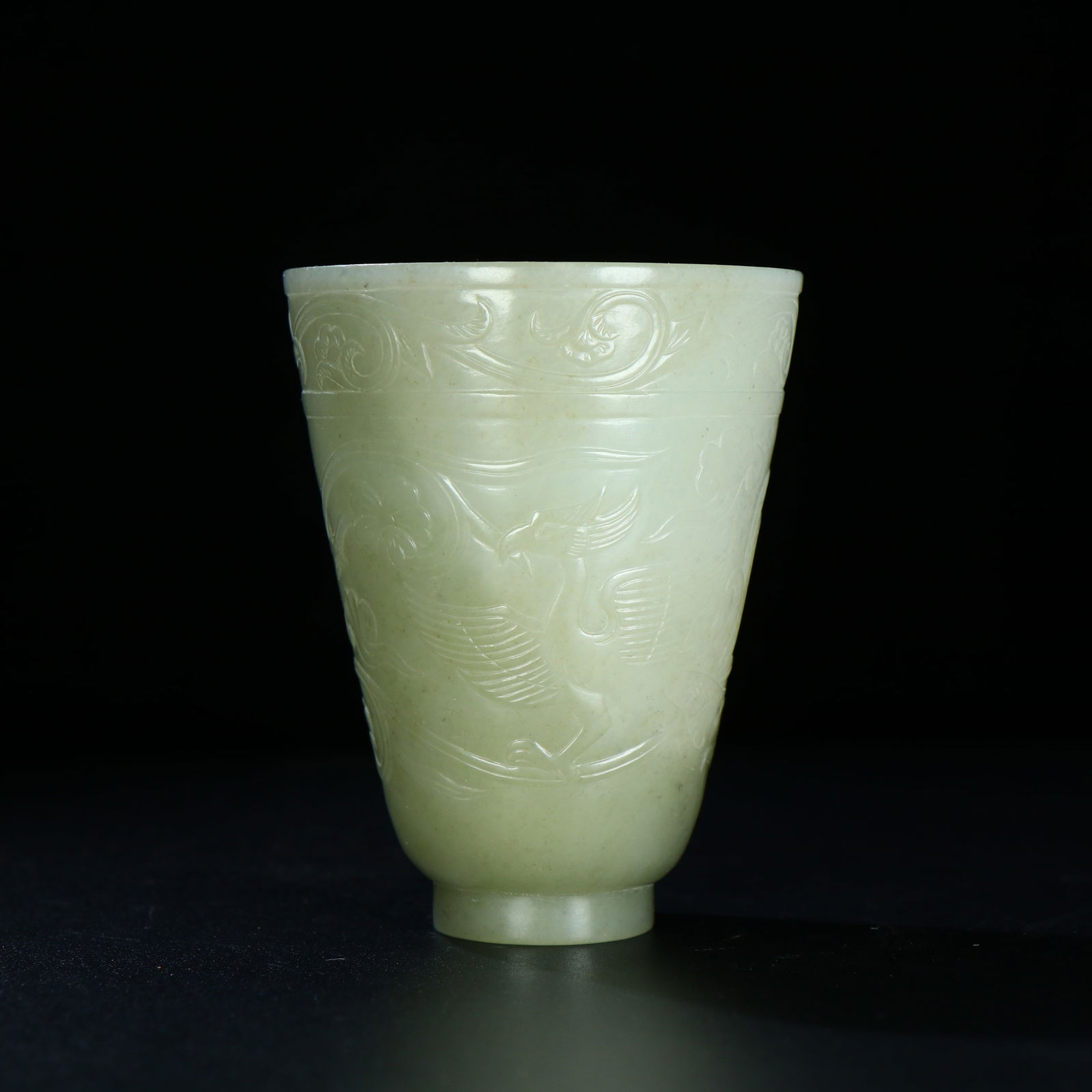 Hetian jade pebble cups (1 of 2)