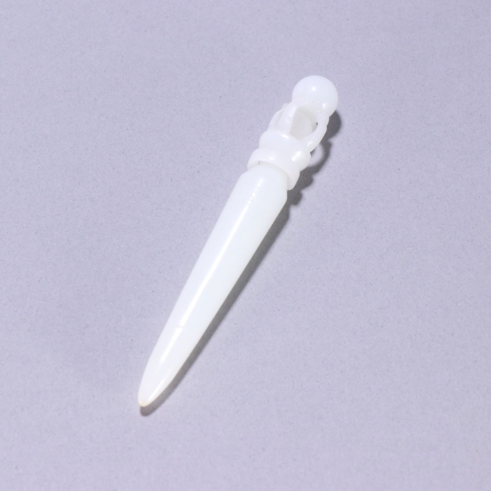 Qing Dynasty Hetian jade vajra (1 of 1)