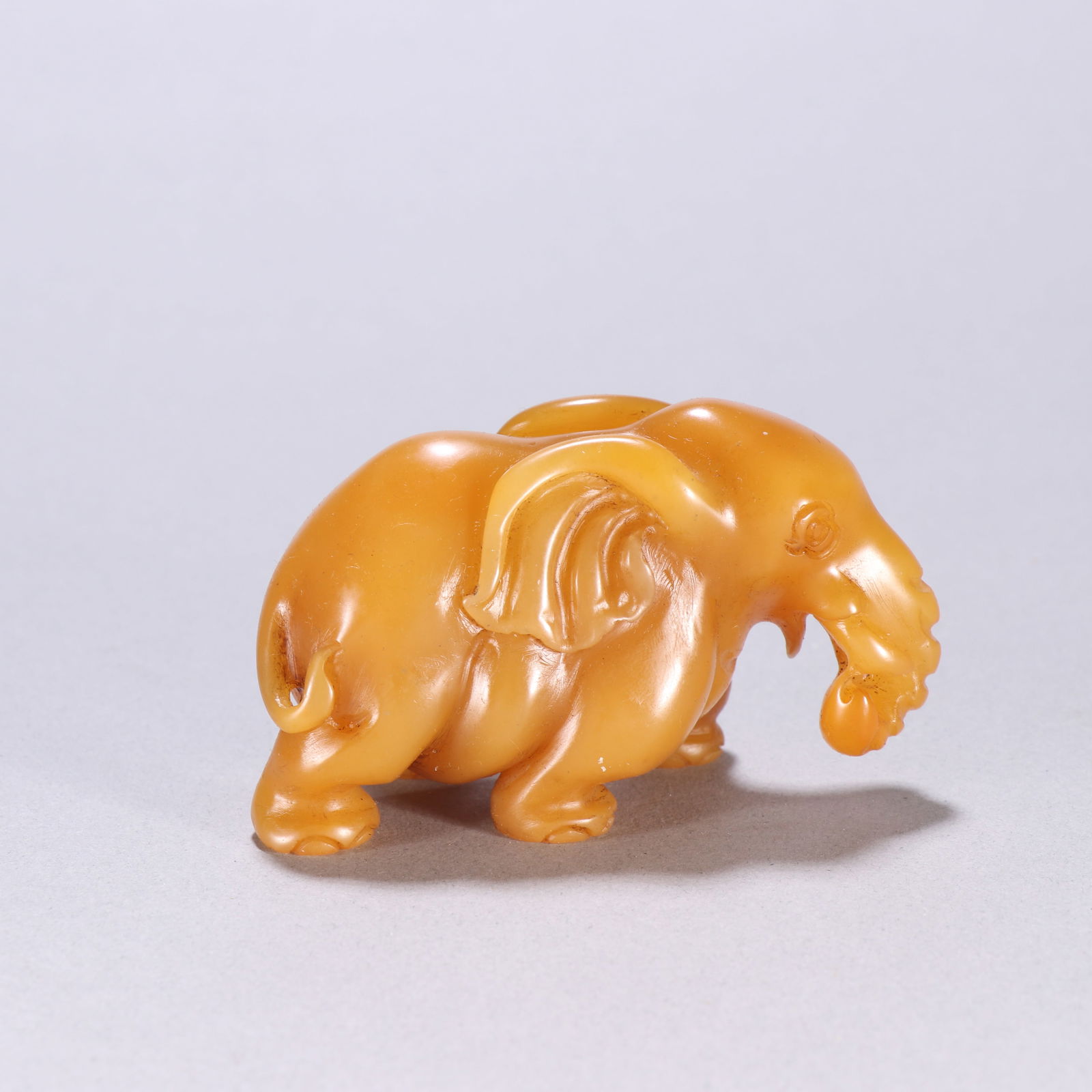 Qing Dynasty Tianhuang Stone Ornament: 4.5*7.4/131.8g