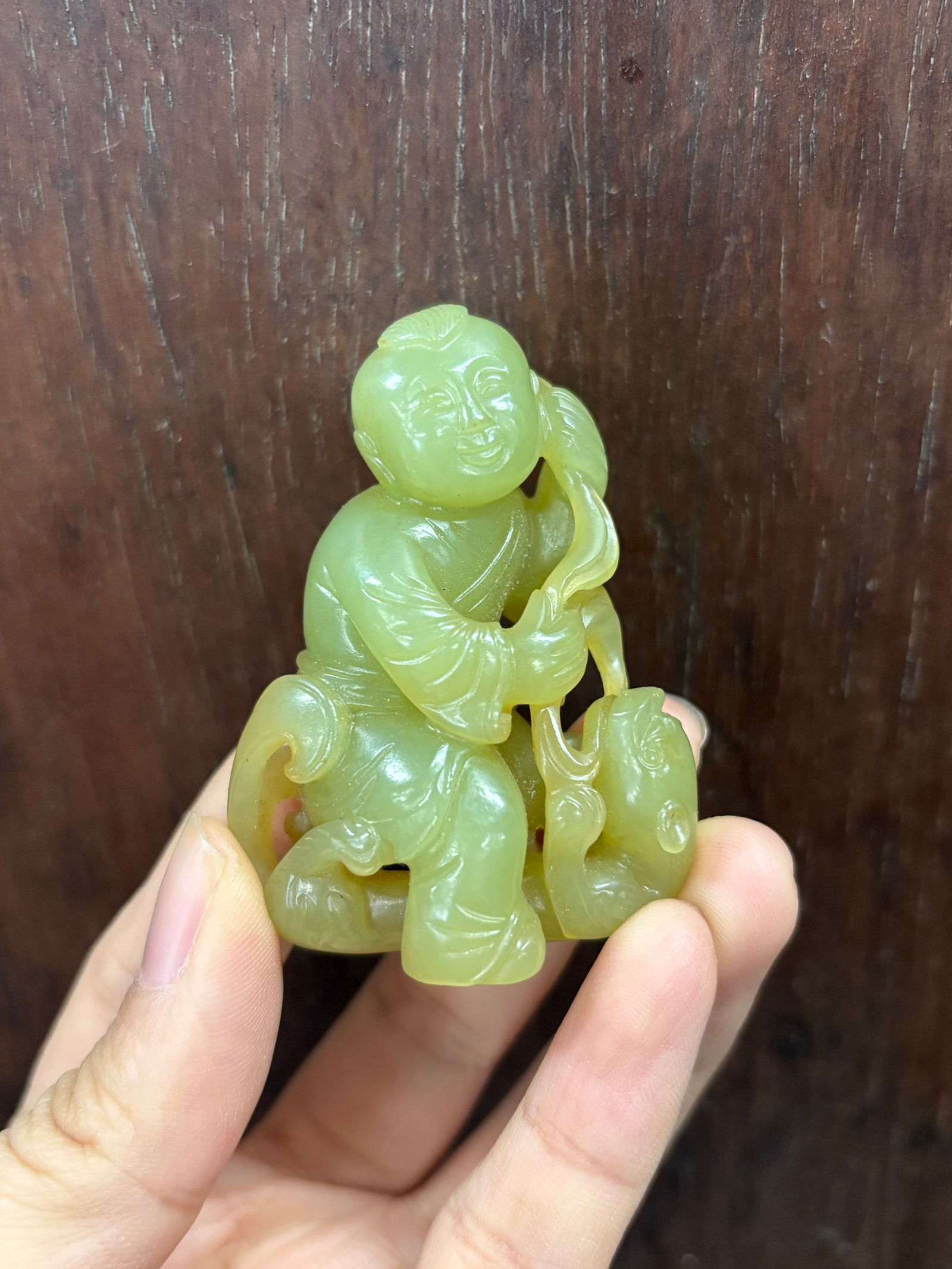 Qing Dynasty Hetian Huangyu Carvings (1 of 1)