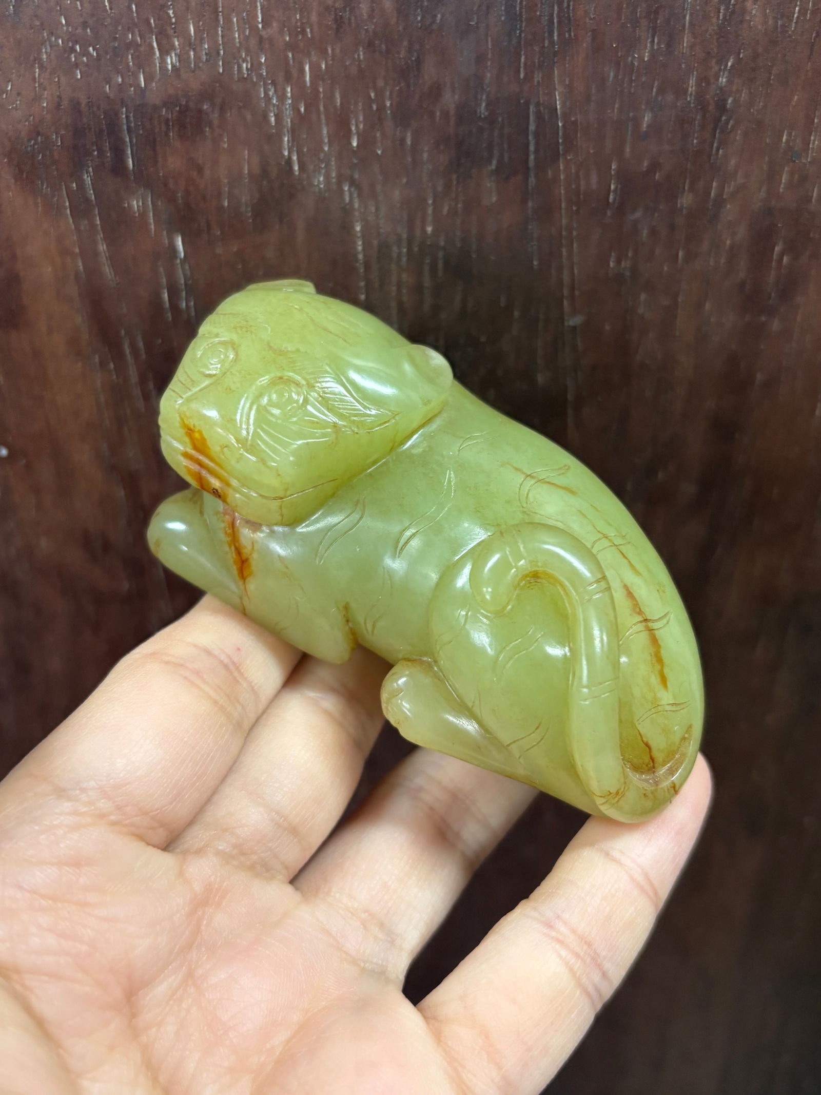 Qing Dynasty Hetian Huangyu Carvings (1 of 3)