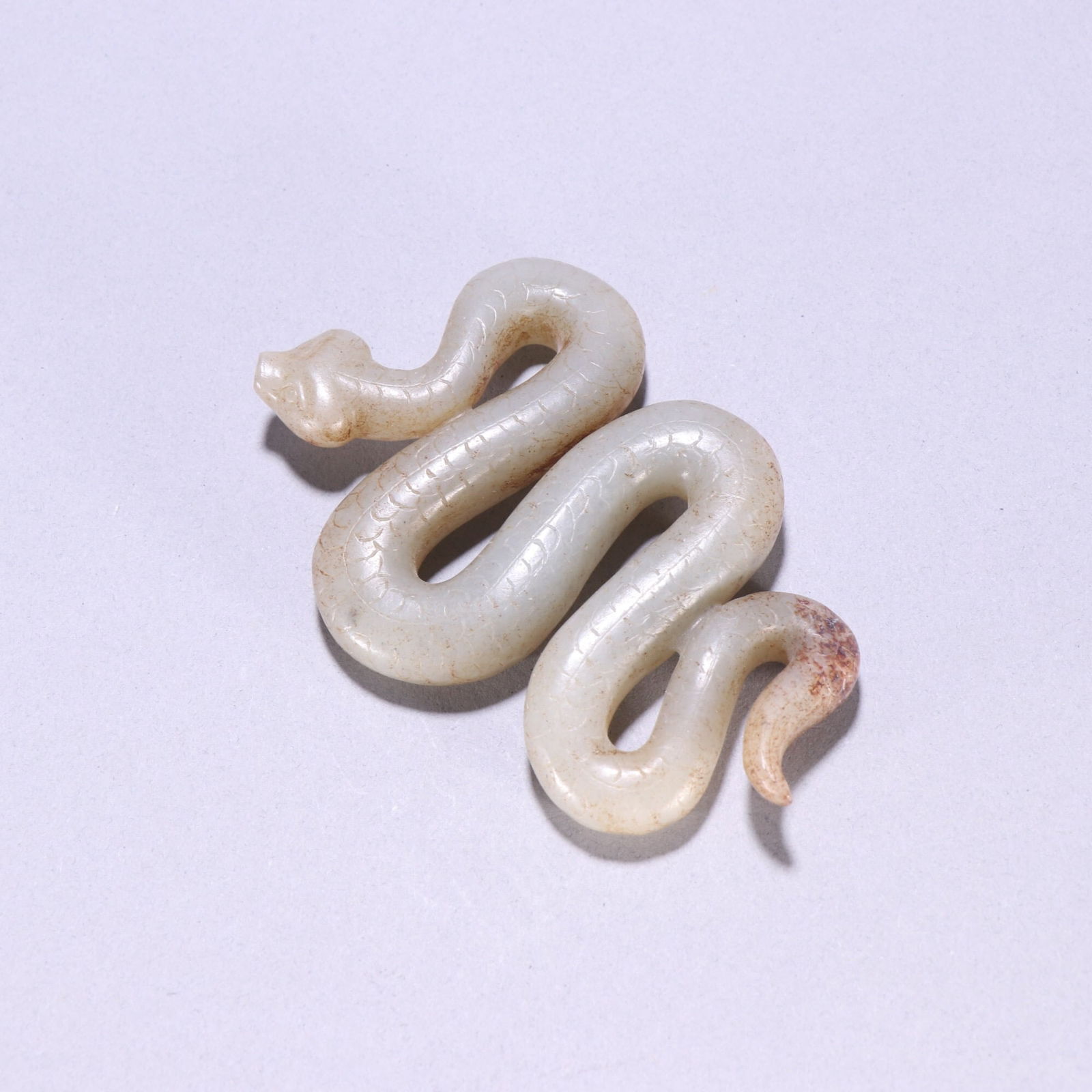 Hetian Jade Pendant of Qing Dynasty (1 of 1)