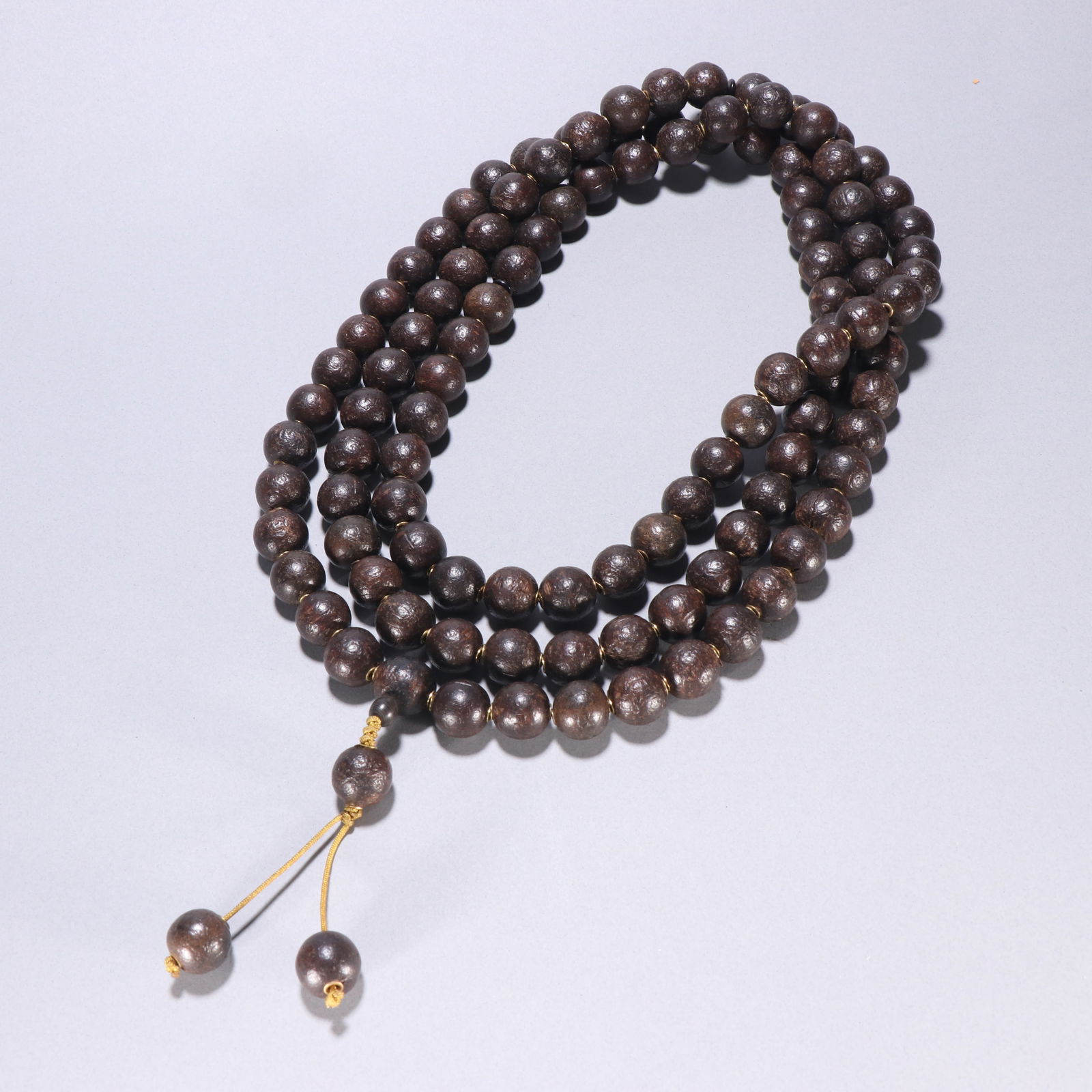 Agarwood 108-Bead Buddhist Prayer Bead (1 of 1)