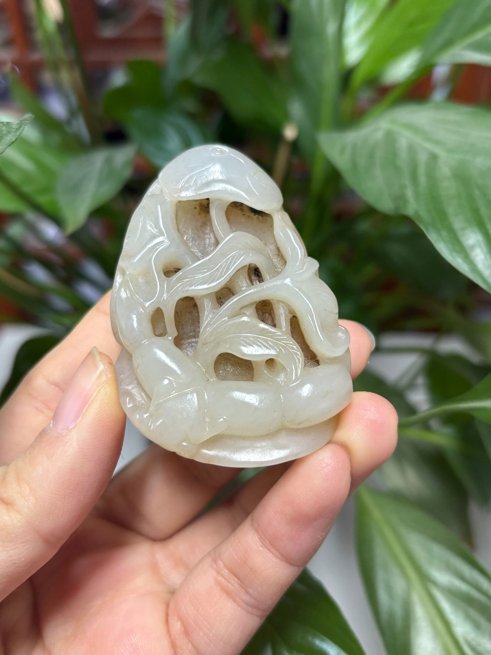 Hetian jade carvings of the Qing Dynasty (1 of 2)