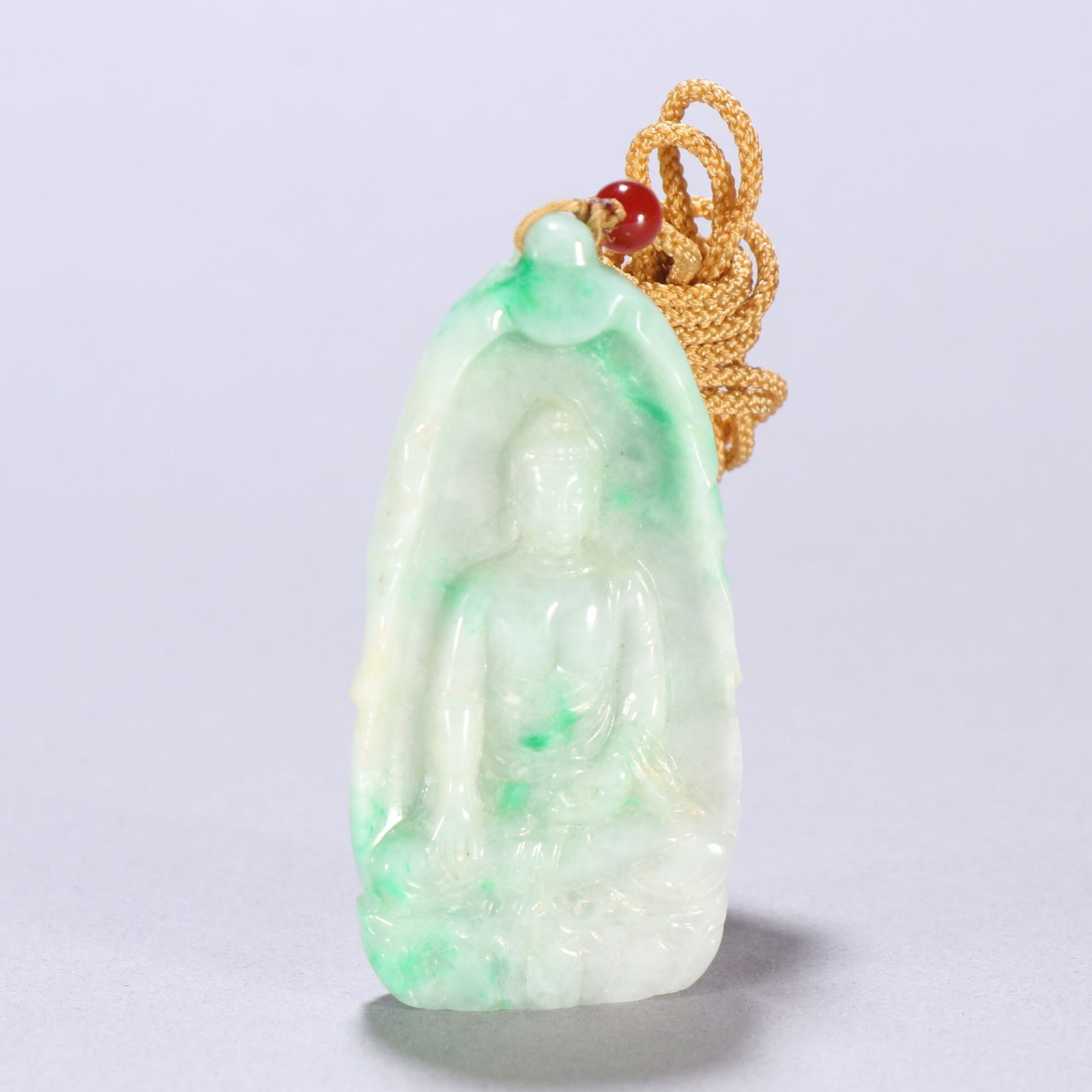 Jadeite Buddha Plaque (1 of 2)