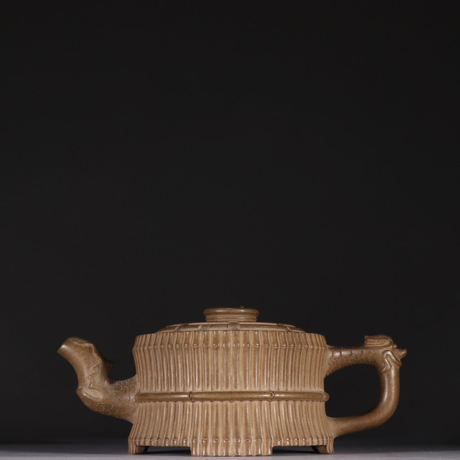 Wang Yinxian mark Purple Clay Teapot: 7.8*13