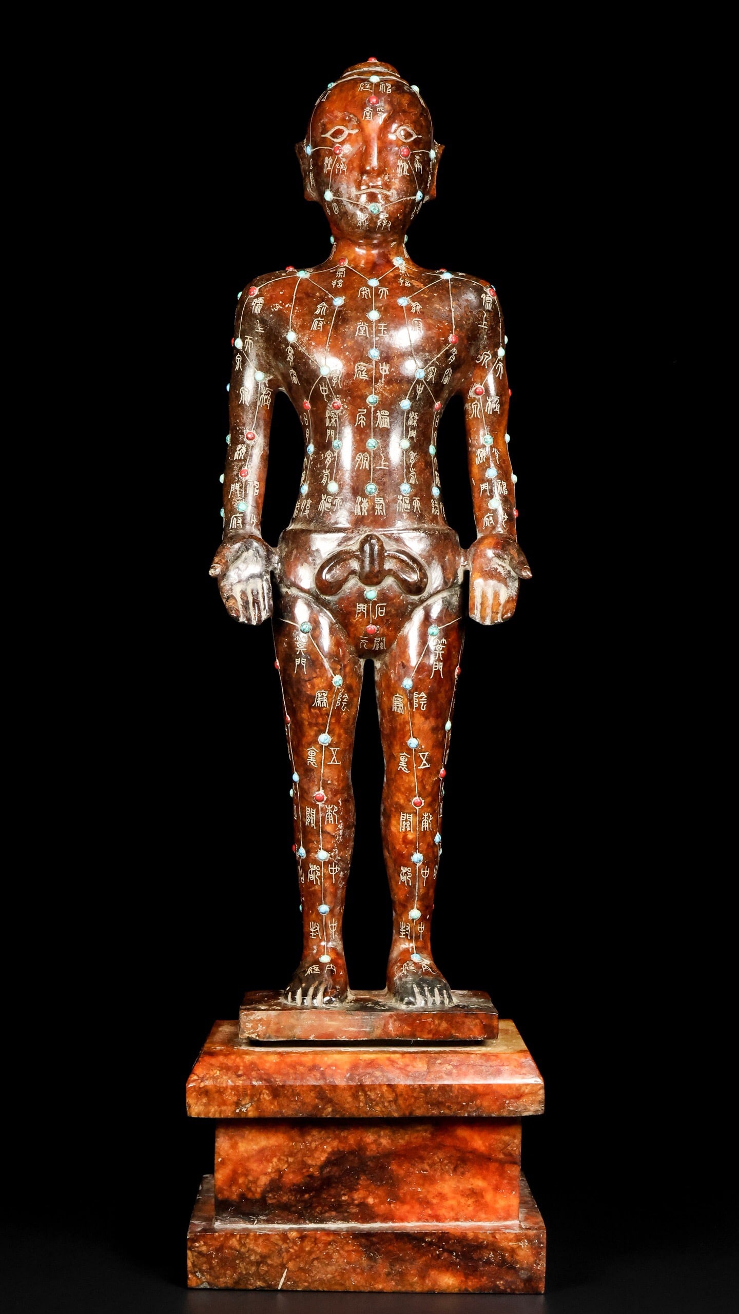 Hetian Jade Ornament: 14*11*50/6.75kg