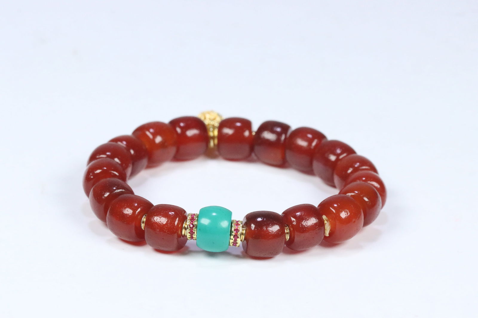 Tibetan agate bracelet (1 of 1)
