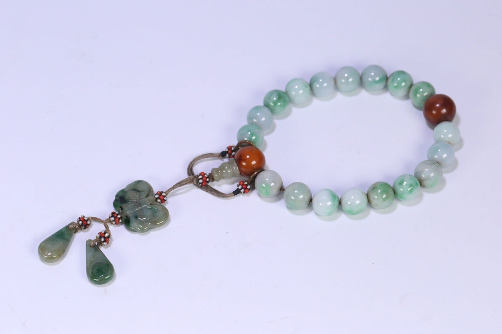 Tongzhi Period Jadeite Covered Box: 1.4/98g