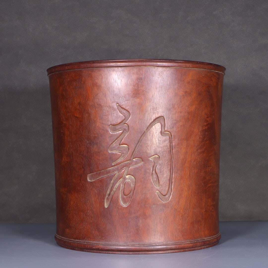 Huanghua Pear Wood Extra Large Pen Holder (1 of 4)