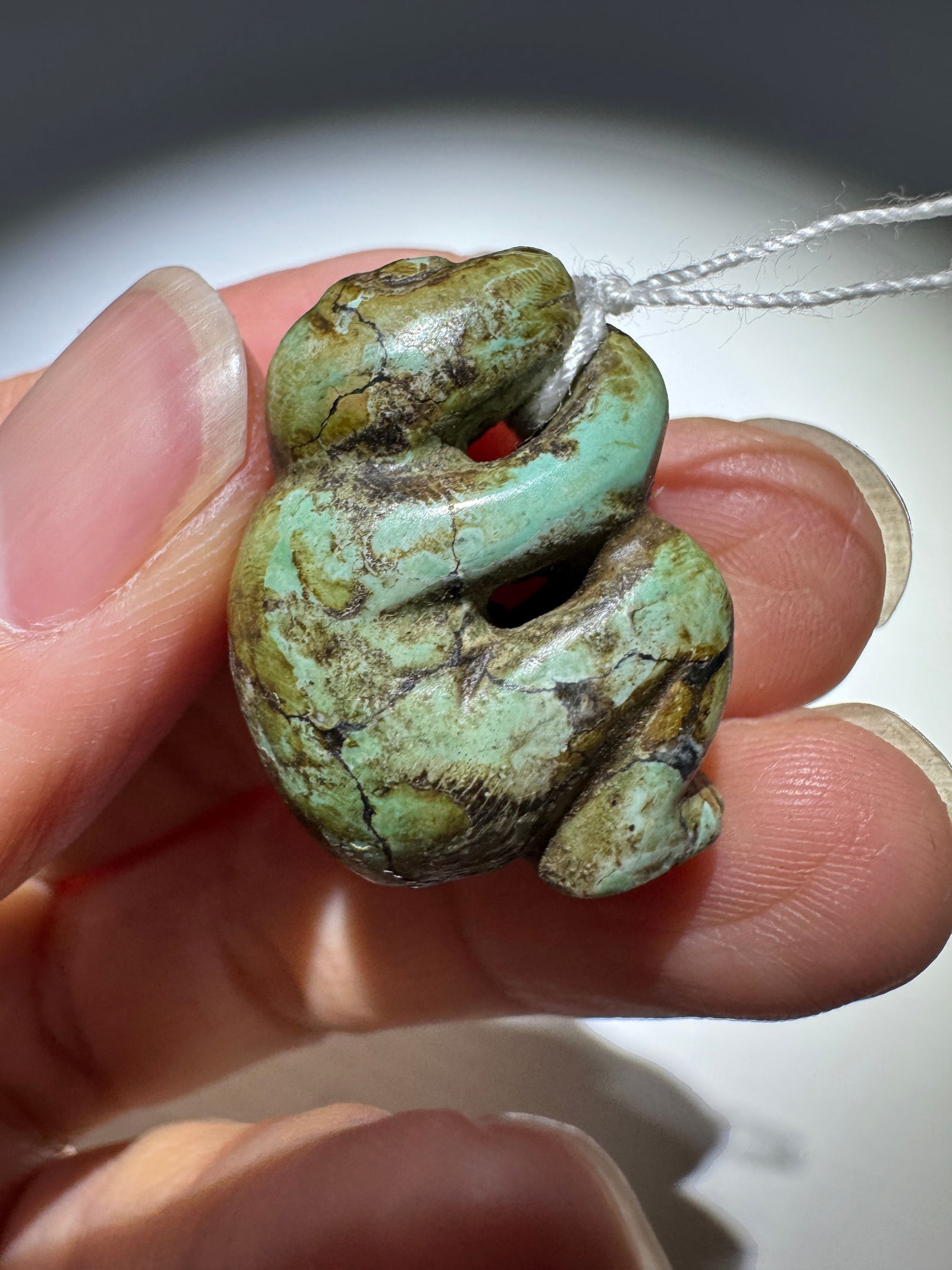 Pine stone pendant - 2