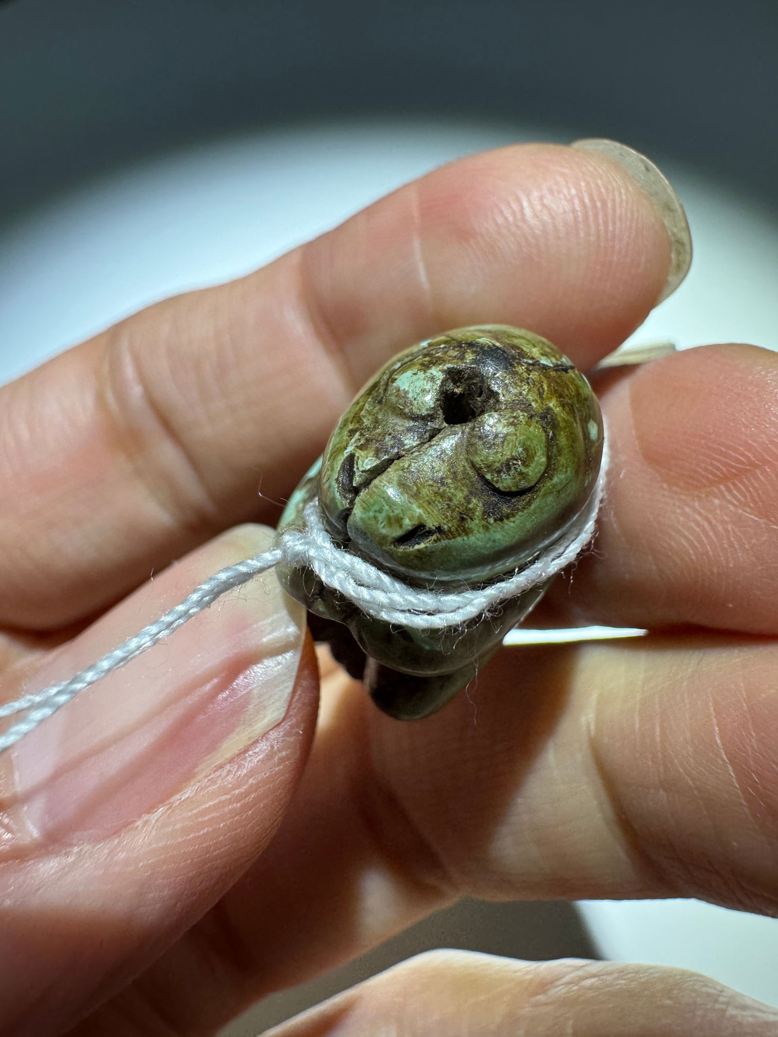 Pine stone pendant - 3