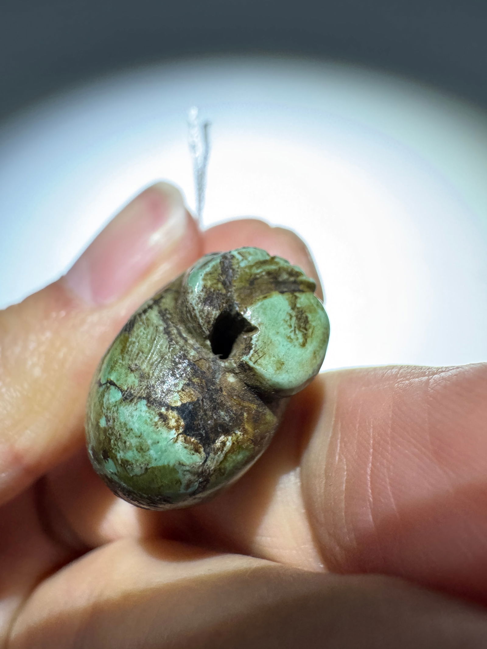 Pine stone pendant - 4