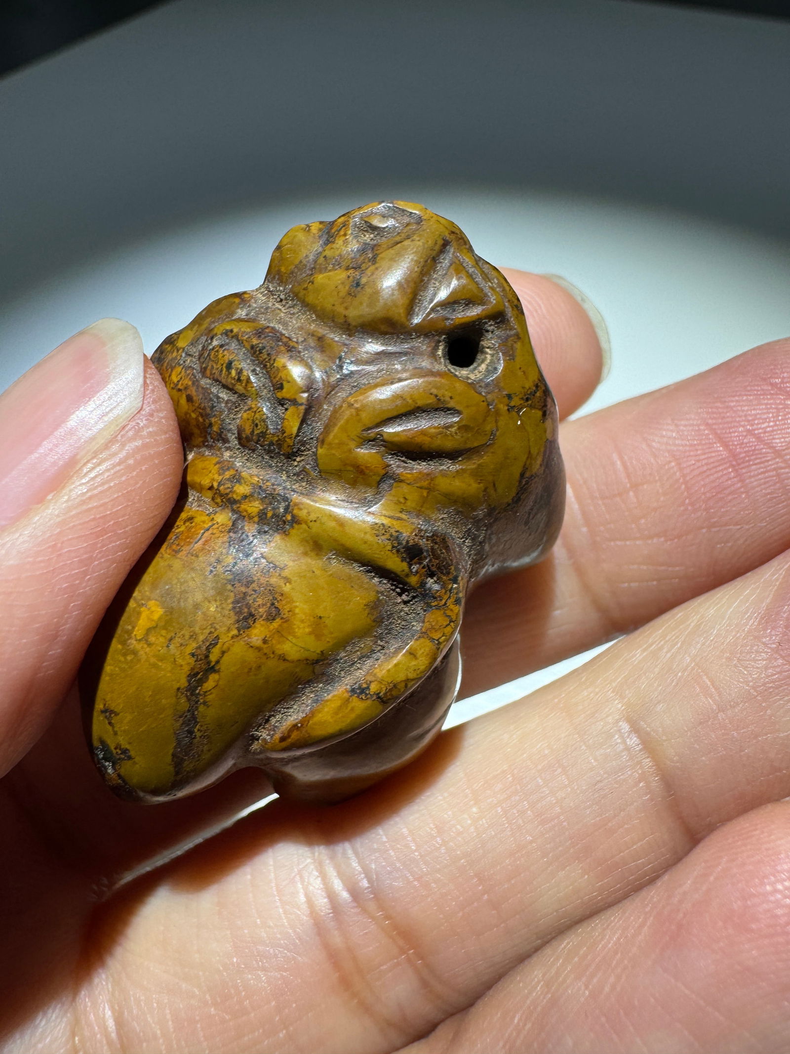 Pine stone pendant - 2