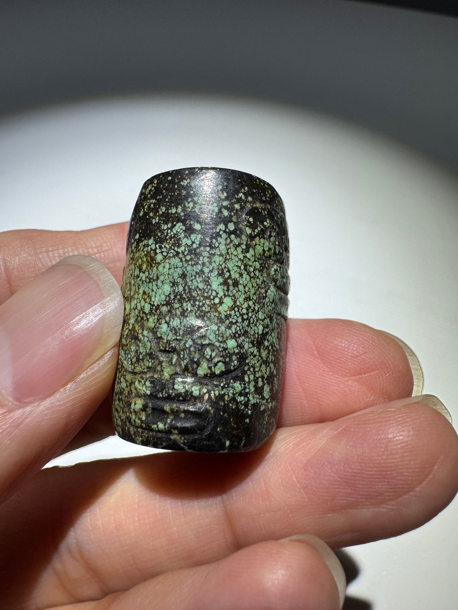 Pine stone pendant (1 of 4)