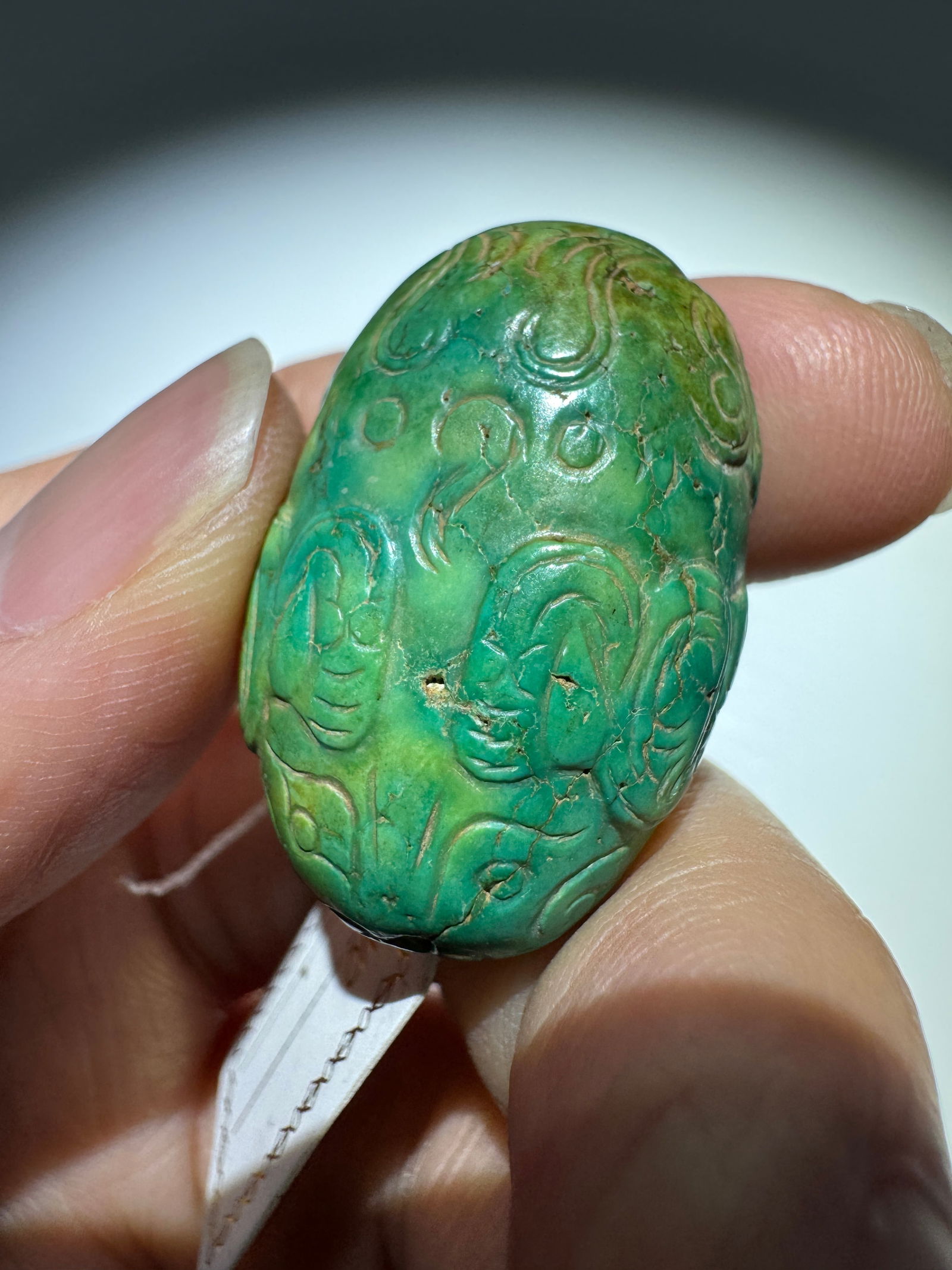 Pine stone pendant (1 of 4)