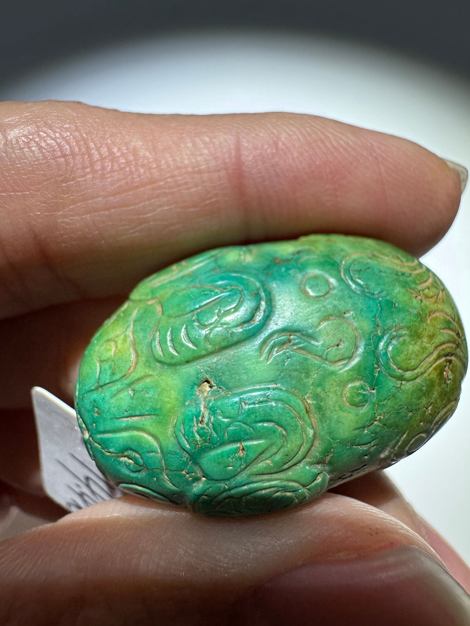 Pine stone pendant - 3