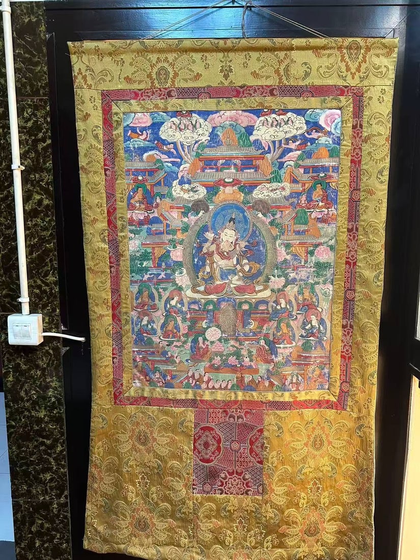 Mineral Painted Thangka (1 of 1)