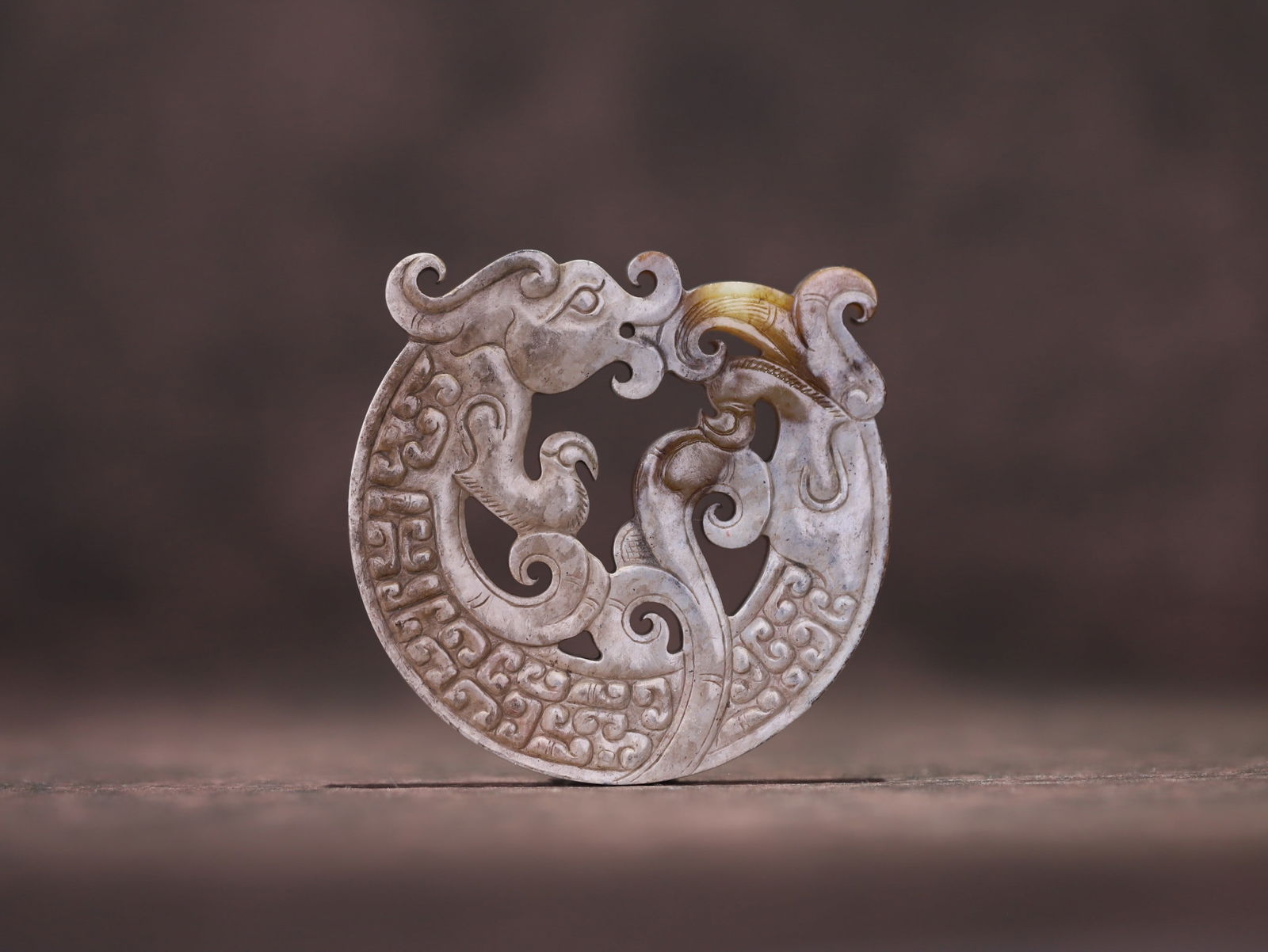 Han Dynasty jade ring - 2