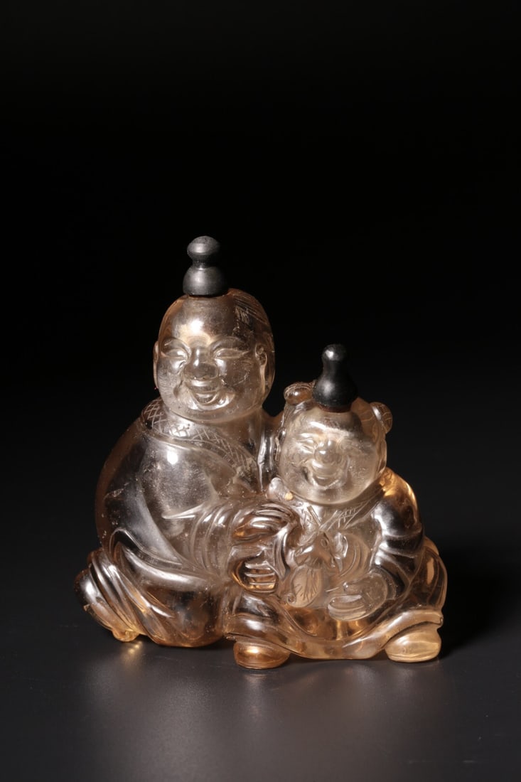 Crystal Snuff Bottle (1 of 2)