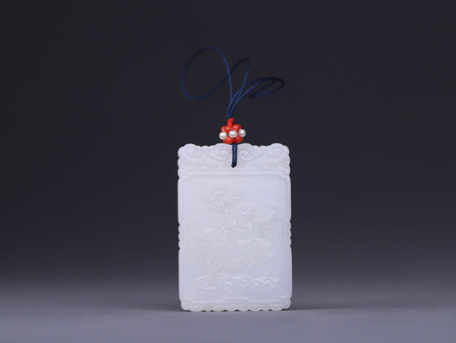 Qing Dynasty Hetian jade plaque (1 of 1)