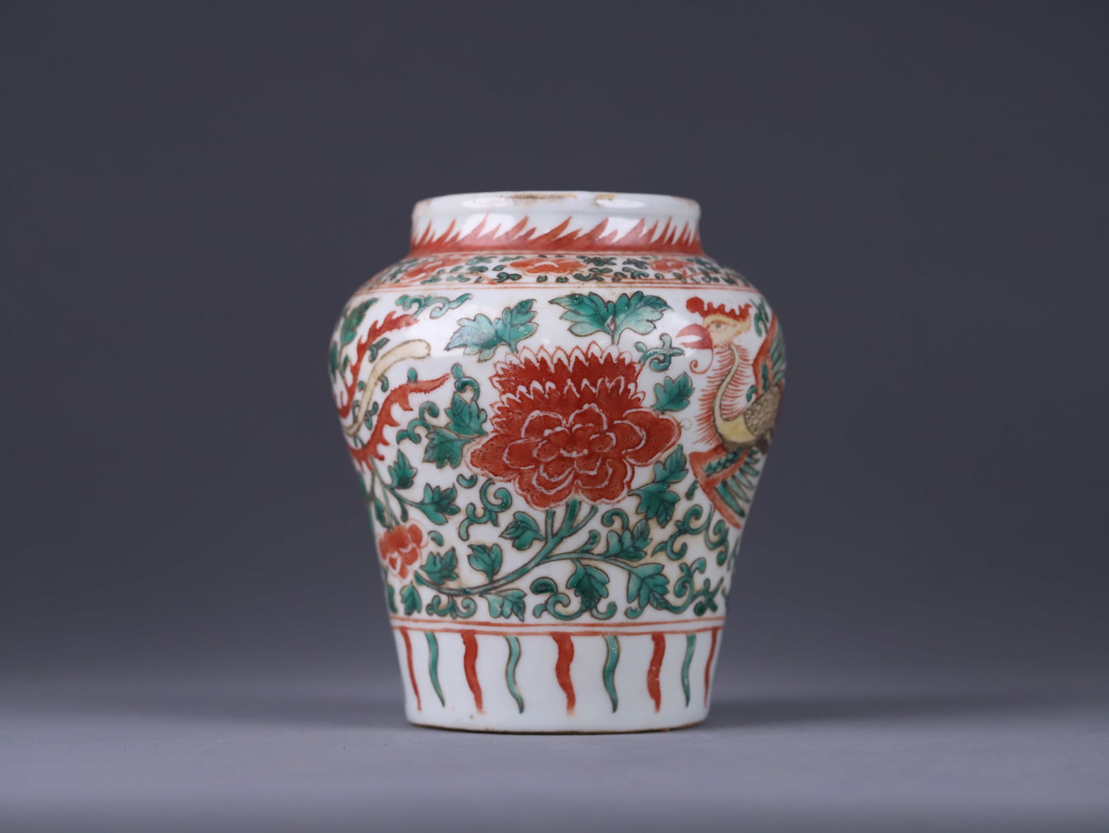 Ming Dynasty Five-Color Jar (1 of 4)