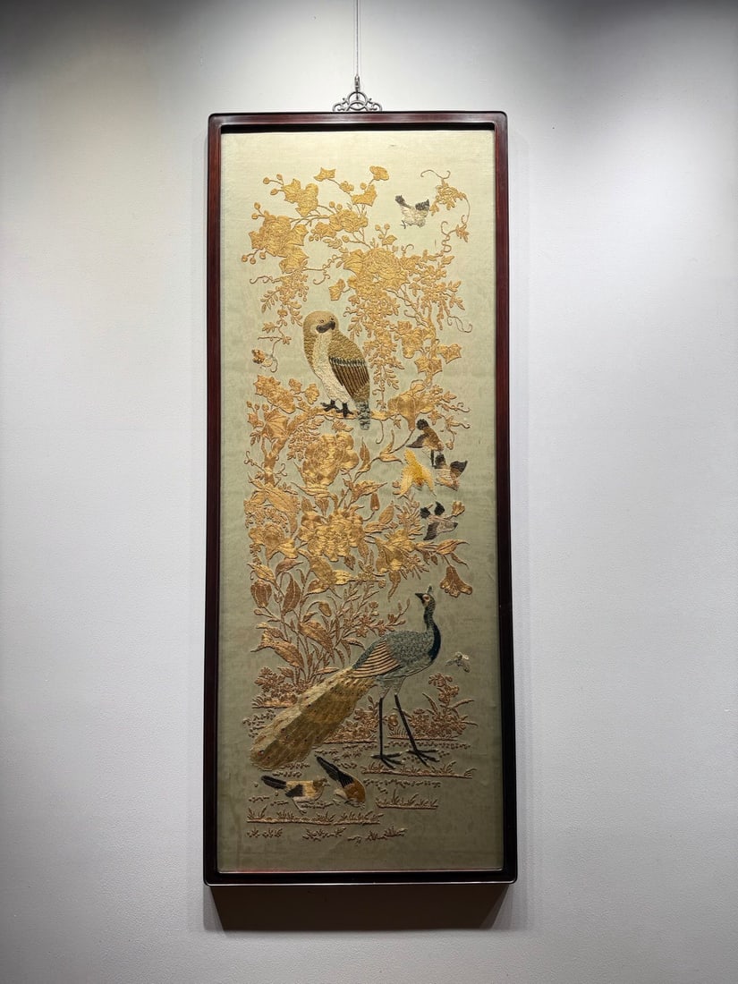 Yue embroidery during the Republic of China period: 143*57