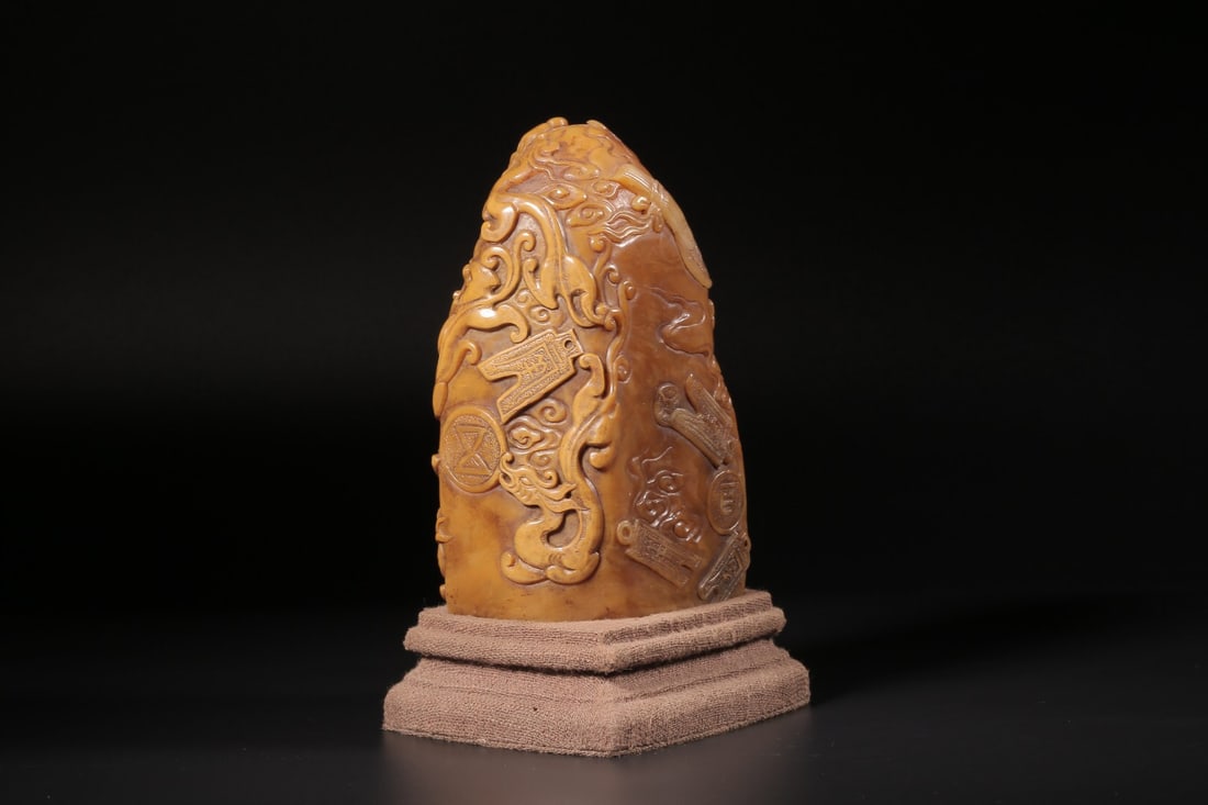 Changshuo Printing Tianhuangshi Seal: 7.7*8.8/1042g