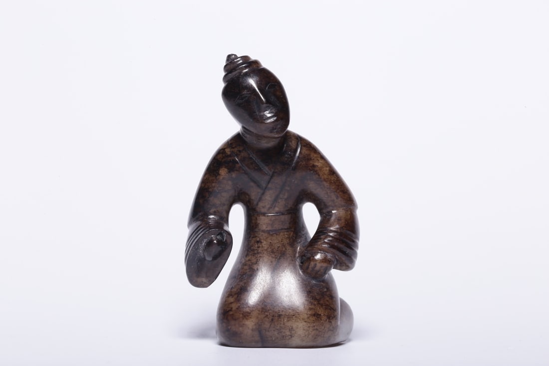 Hetian jade carvings: 6.5*3.9/63.7g