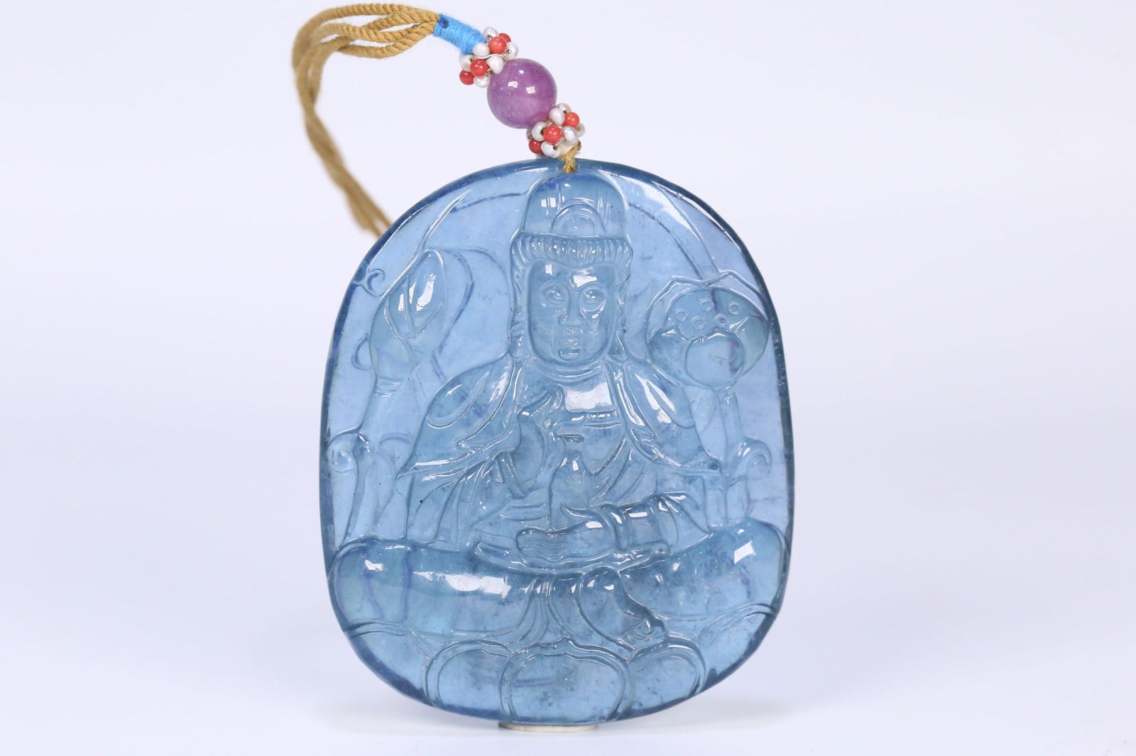 Aquamarine Plaque: 7*5.9*1.5/90g