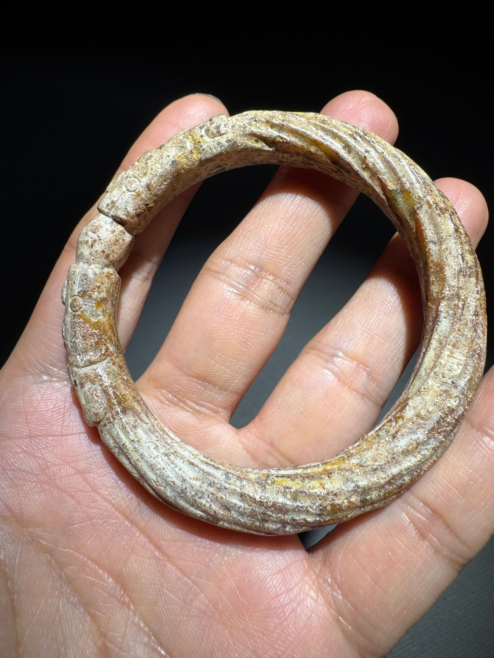 Hotan Jade Bracelet: 5.6/46.6g