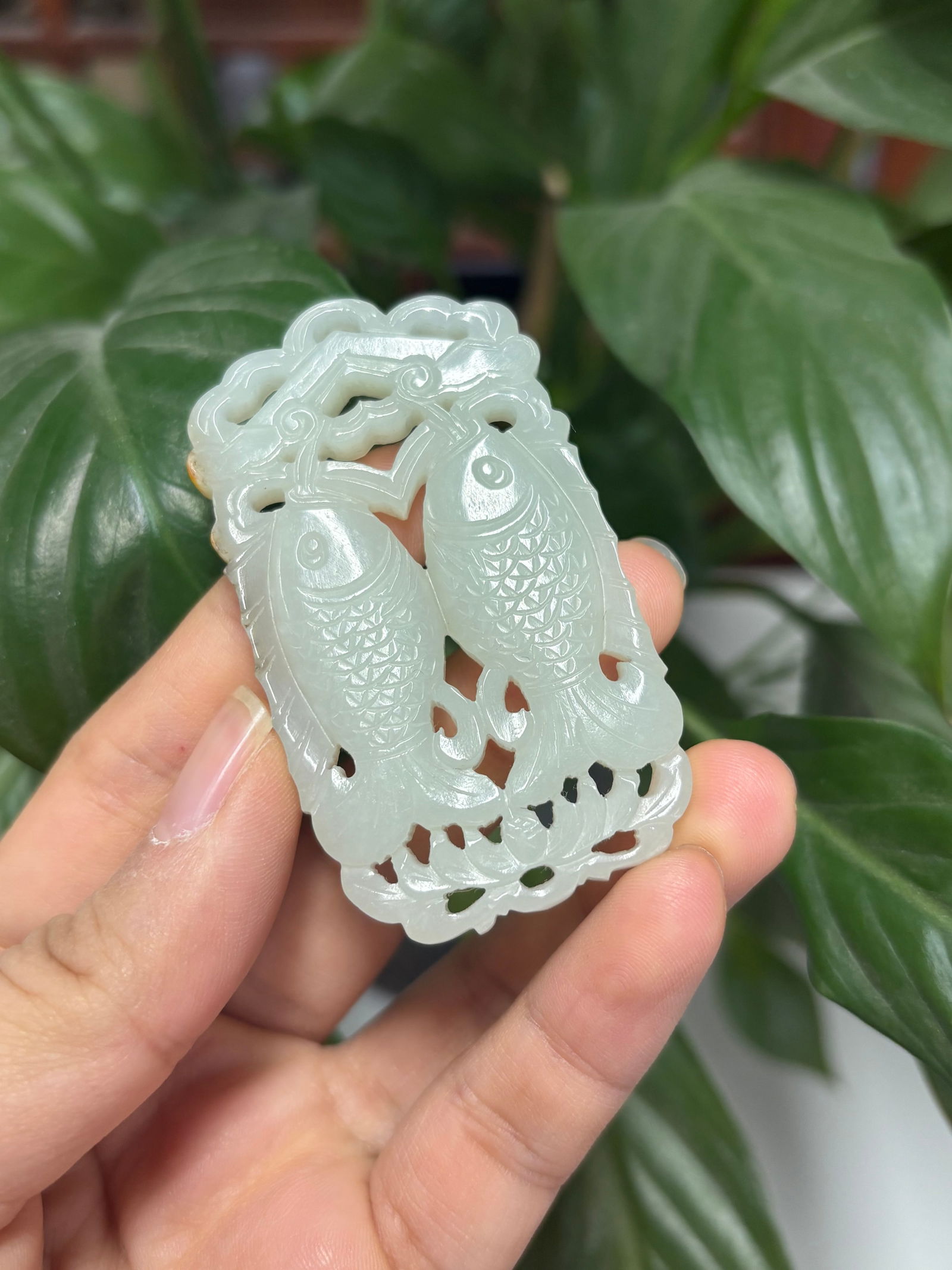 Qing Dynasty Hotan Jade seed pendant (1 of 2)