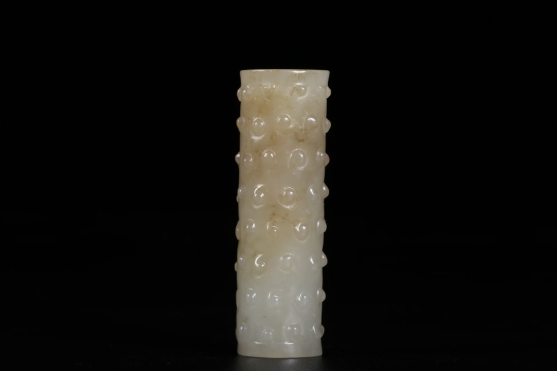 Qing Dynasty Hetian White Jade Pendant (1 of 3)