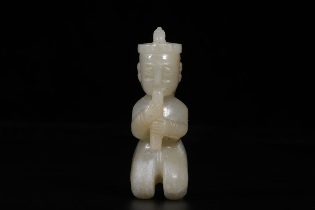 Pre-Ming Dynasty Hetian Jade Handheld Piece (1 of 4)