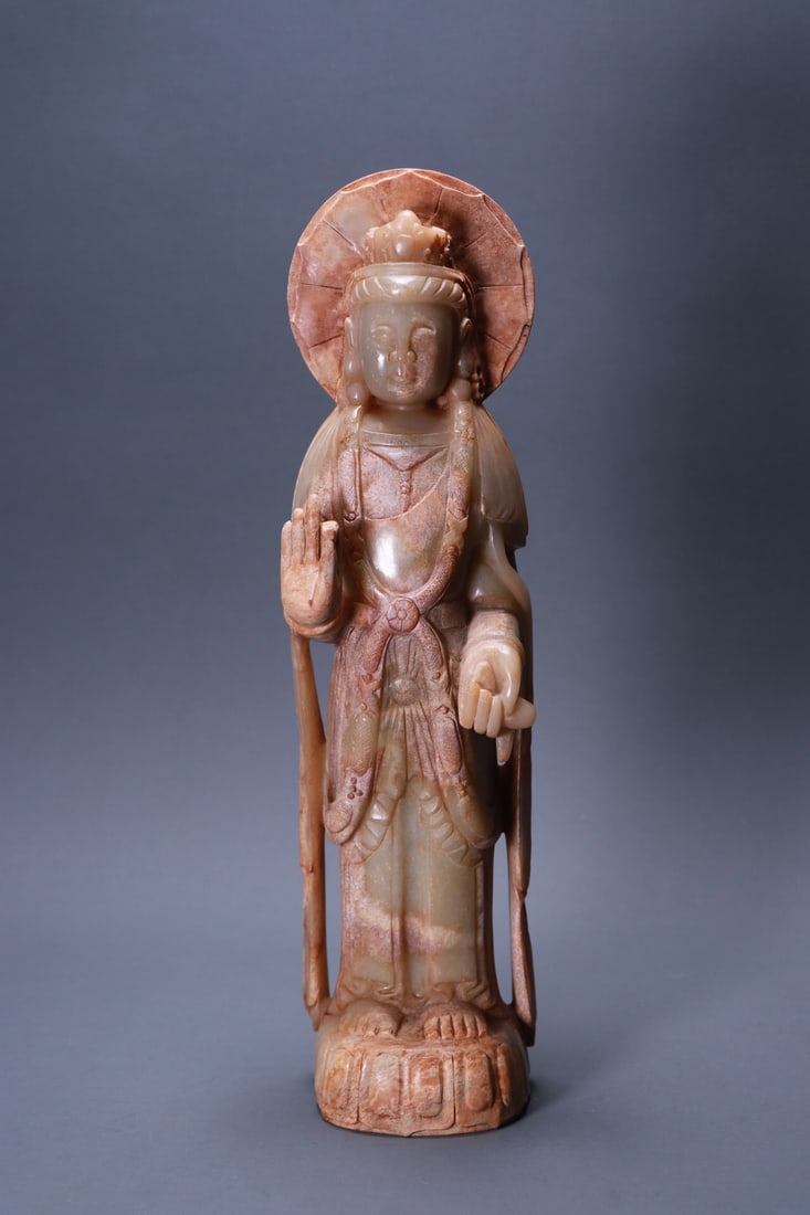 Hetian Jade Buddha Statue (1 of 2)