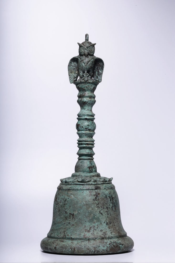 Theravada Buddhist Bronze Vajra Bell: 26*11/1066g