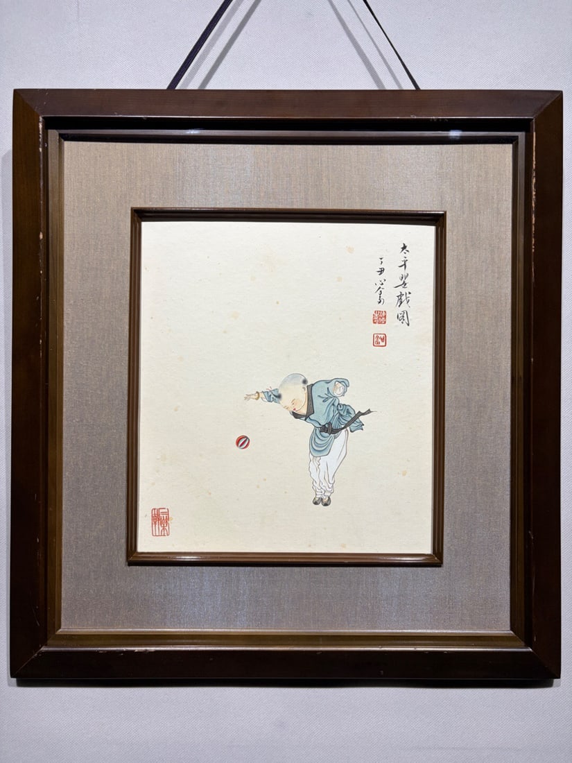 Pu Ru -mark paper hard card frame: 27*24