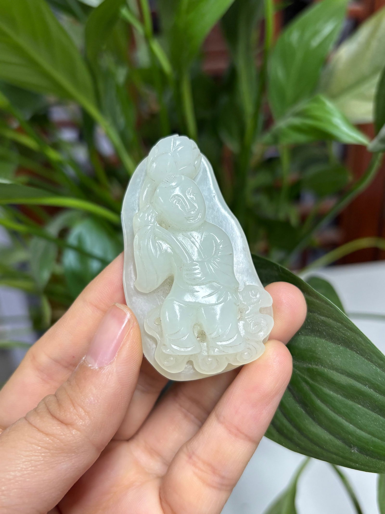 Qing Dynasty Hetian Jade Carving (1 of 2)