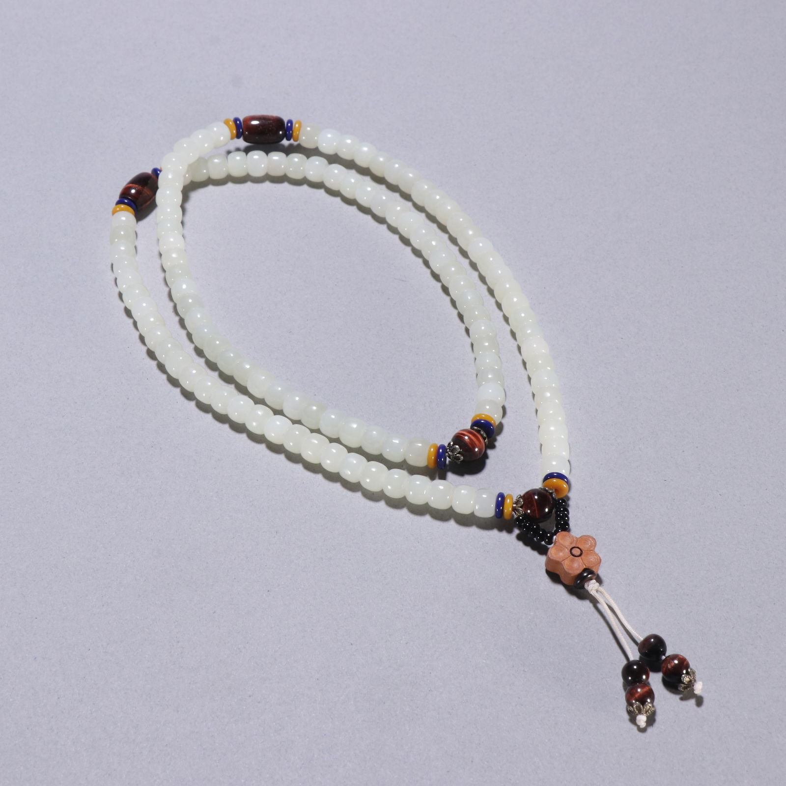 Hetian Jade 108-Bead Prayer Beads (1 of 1)