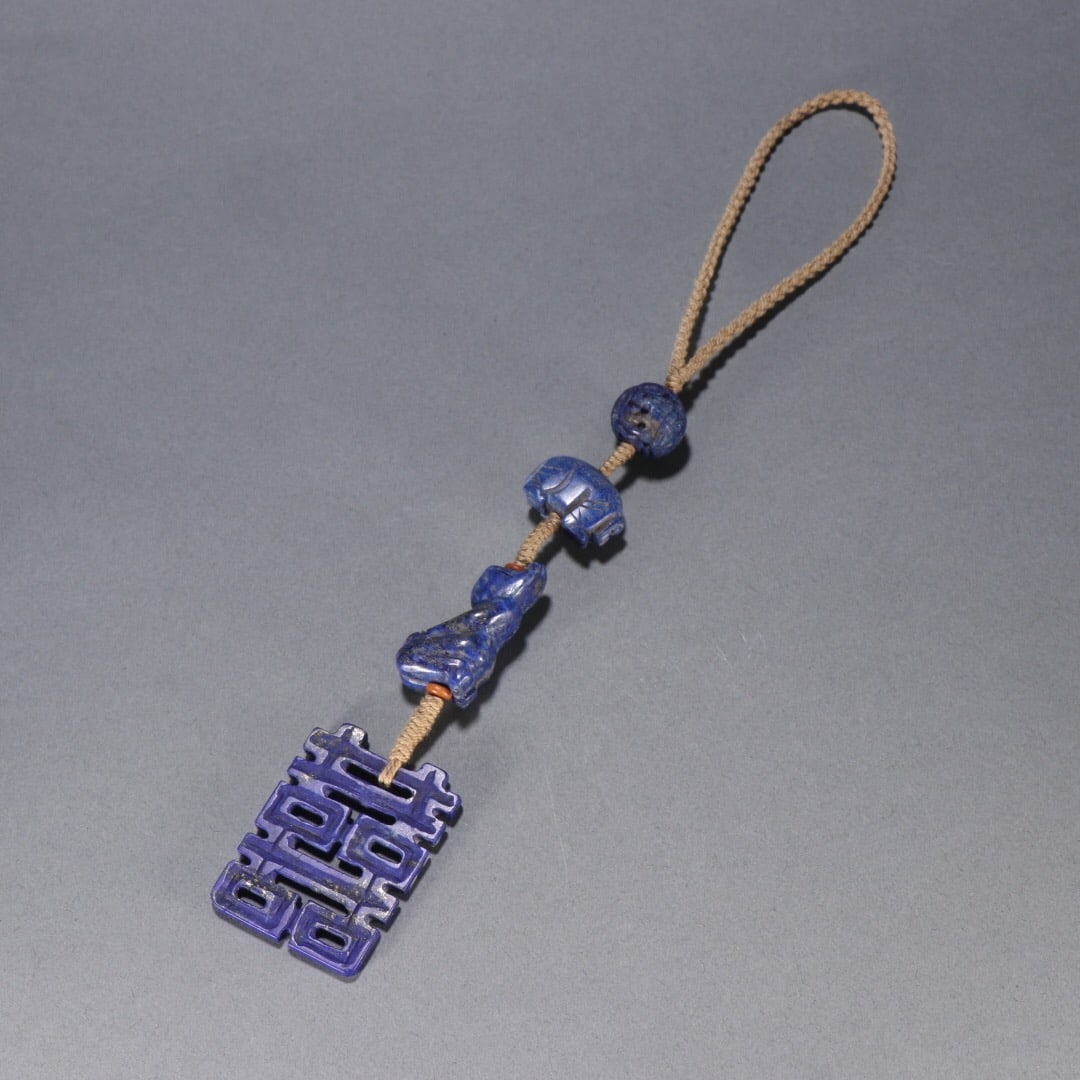 Lapis Lazuli Pendant: 4.9*3.7/44.4g