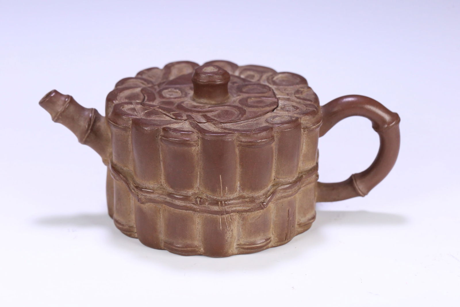 Chen Mingyuan -mark Purple Clay Teapot: 17.6*10.8*7.7